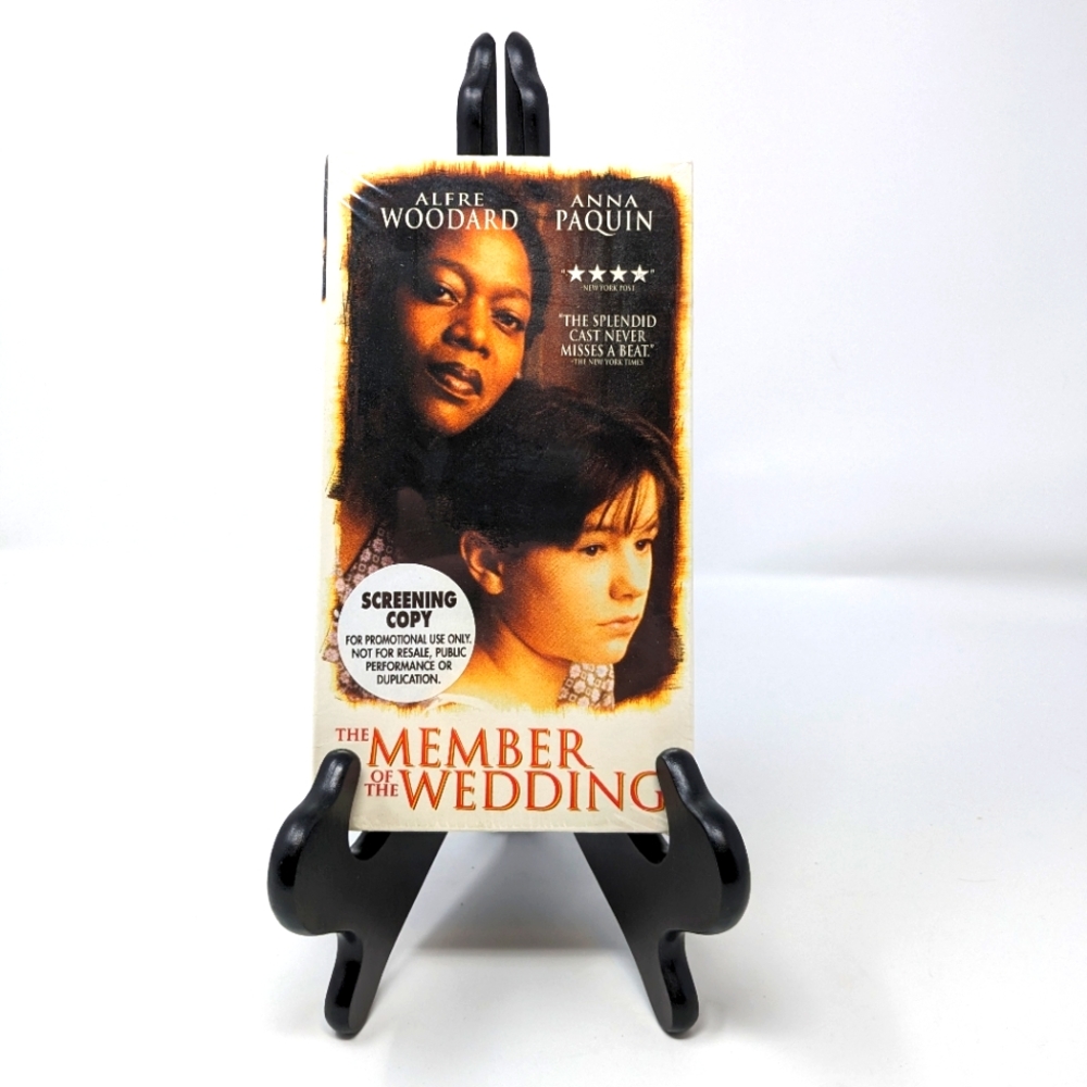 The Member Of The Wedding VHS Screening Copy New Sealed Rare